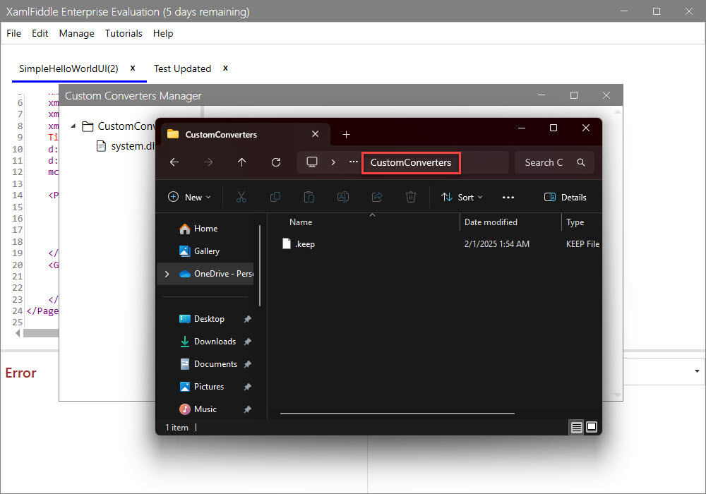 Open Containing Folder