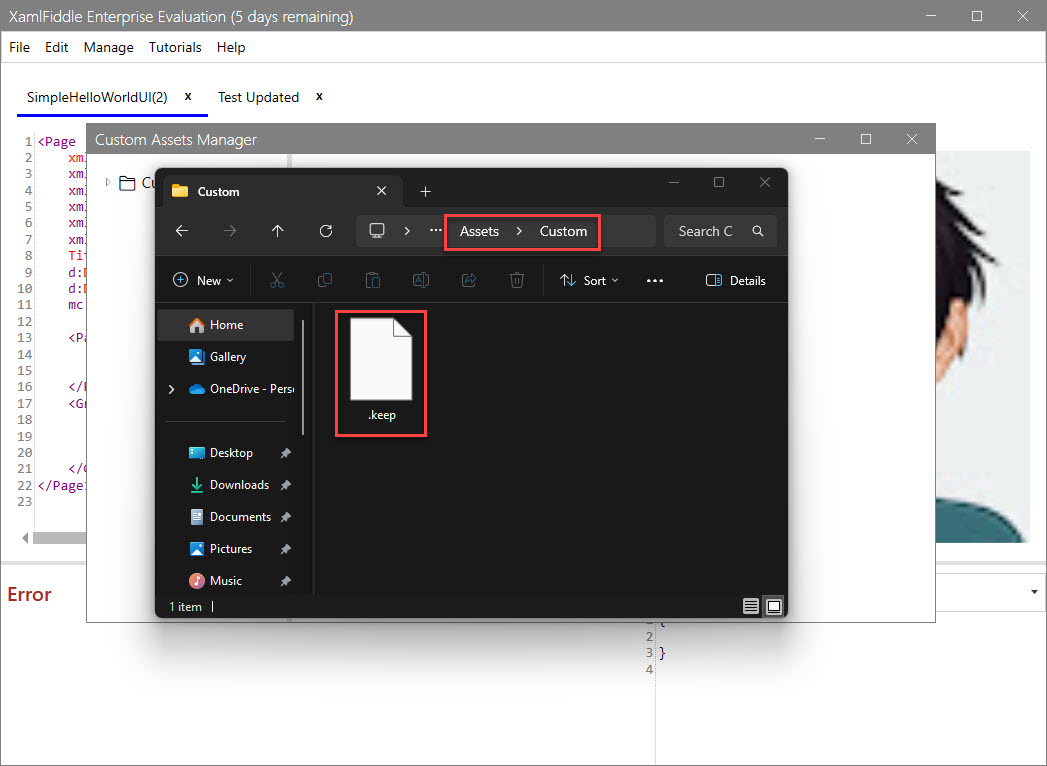Open Containing Folder
